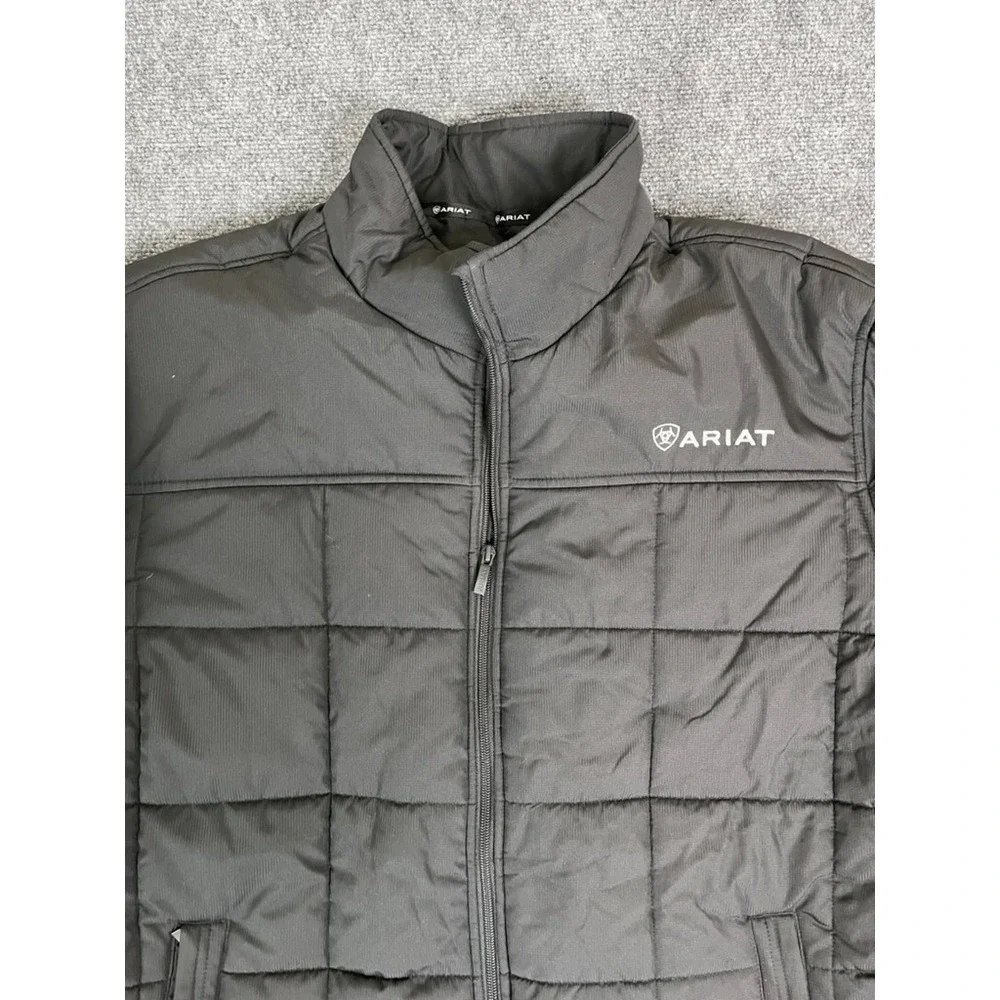 Ariat Crius Insulated Men's Black‎ Quilted Puffer Fill Duck Down XXL